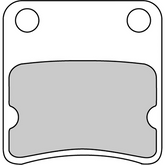 Pastiglie Freno Ferodo Eco Friction FDB625EF Anteriore per DAELIM MESSAGE 50 50 1998 - 1999